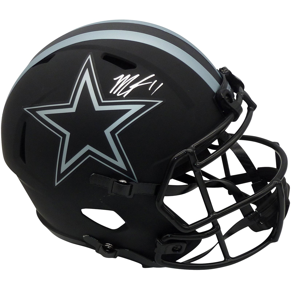 Micah Parsons Autographed Dallas Cowboys ECLIPSE Alternate Full-Size Replica Helmet - Fanatics