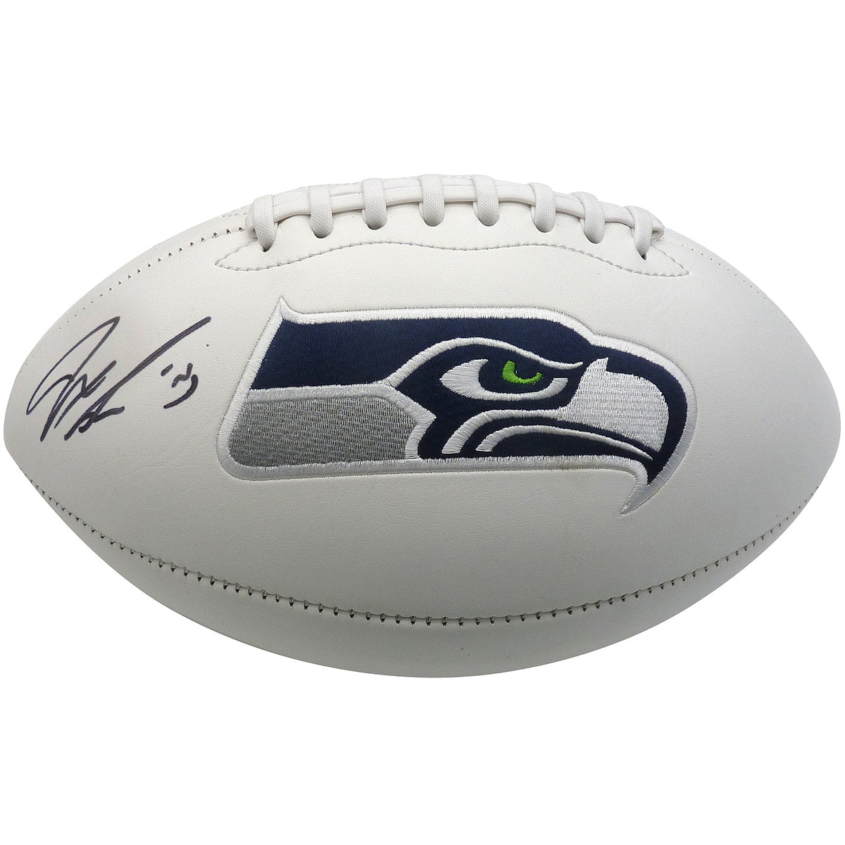 Jaxon Smith-Njigba Autographed Seattle Seahawks Logo Football - Fanatics