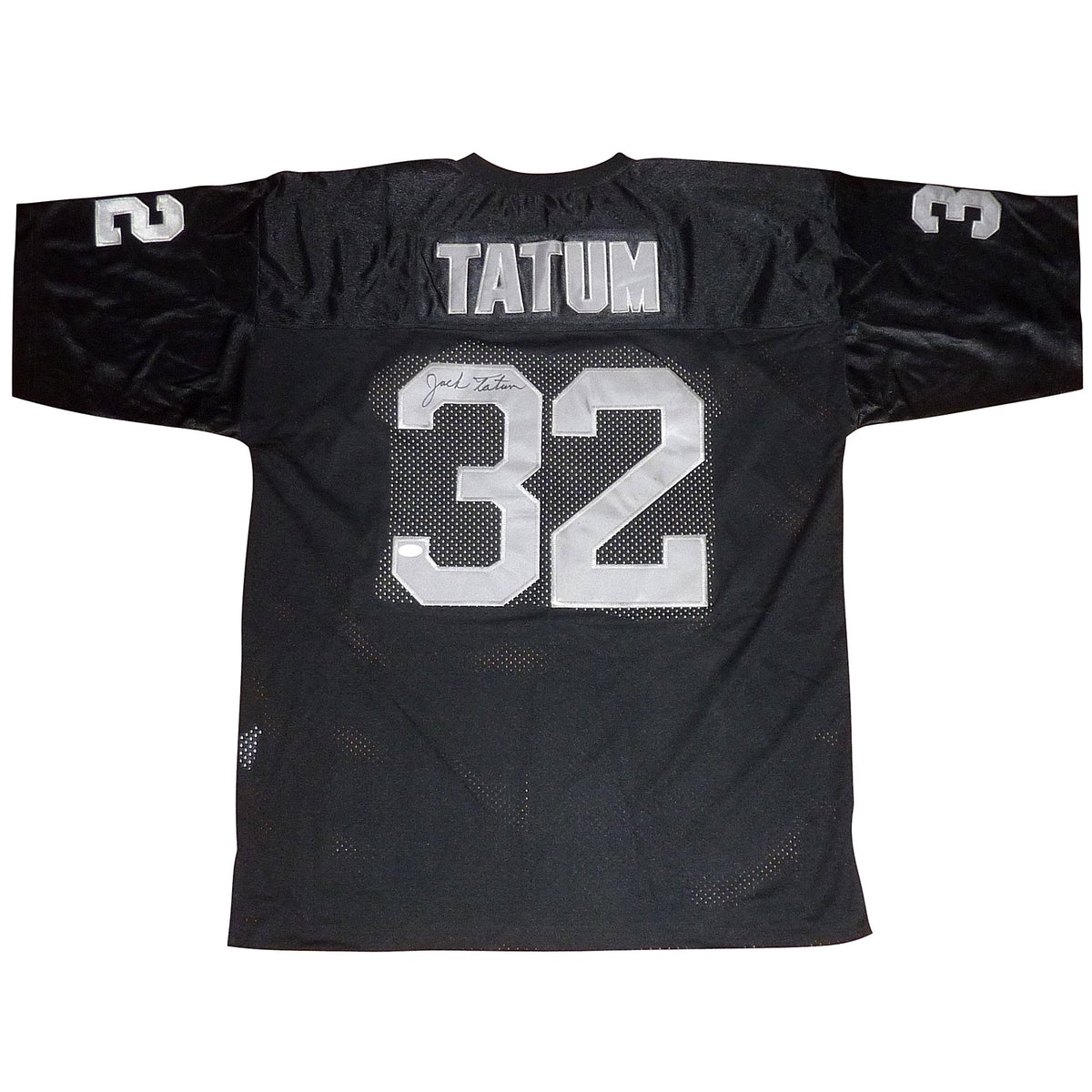 Jack Tatum Autographed Oakland Raiders (Black #32) Custom Jersey - JSA