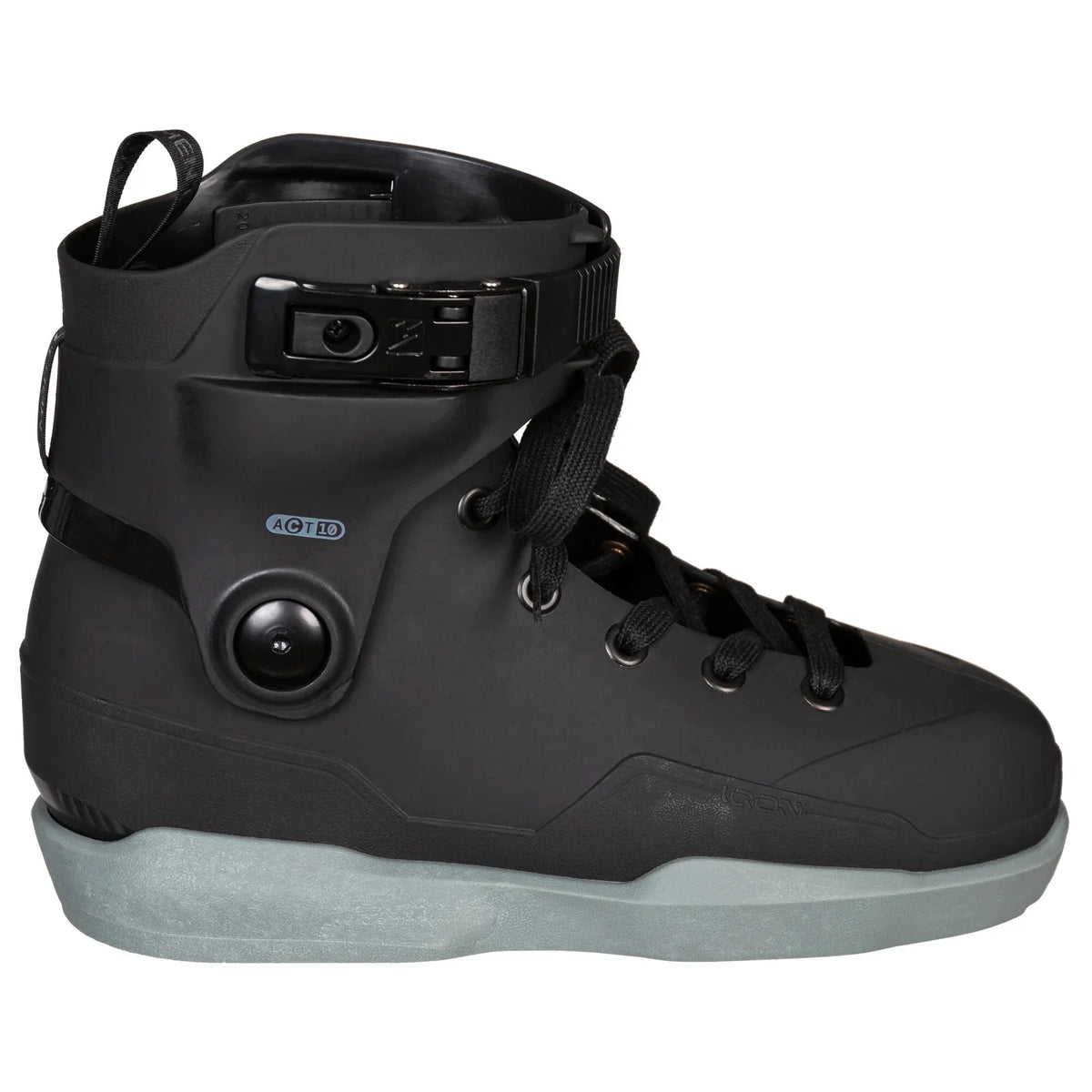 IQON ACT Interlink Skates Boot Only - Black/Grey