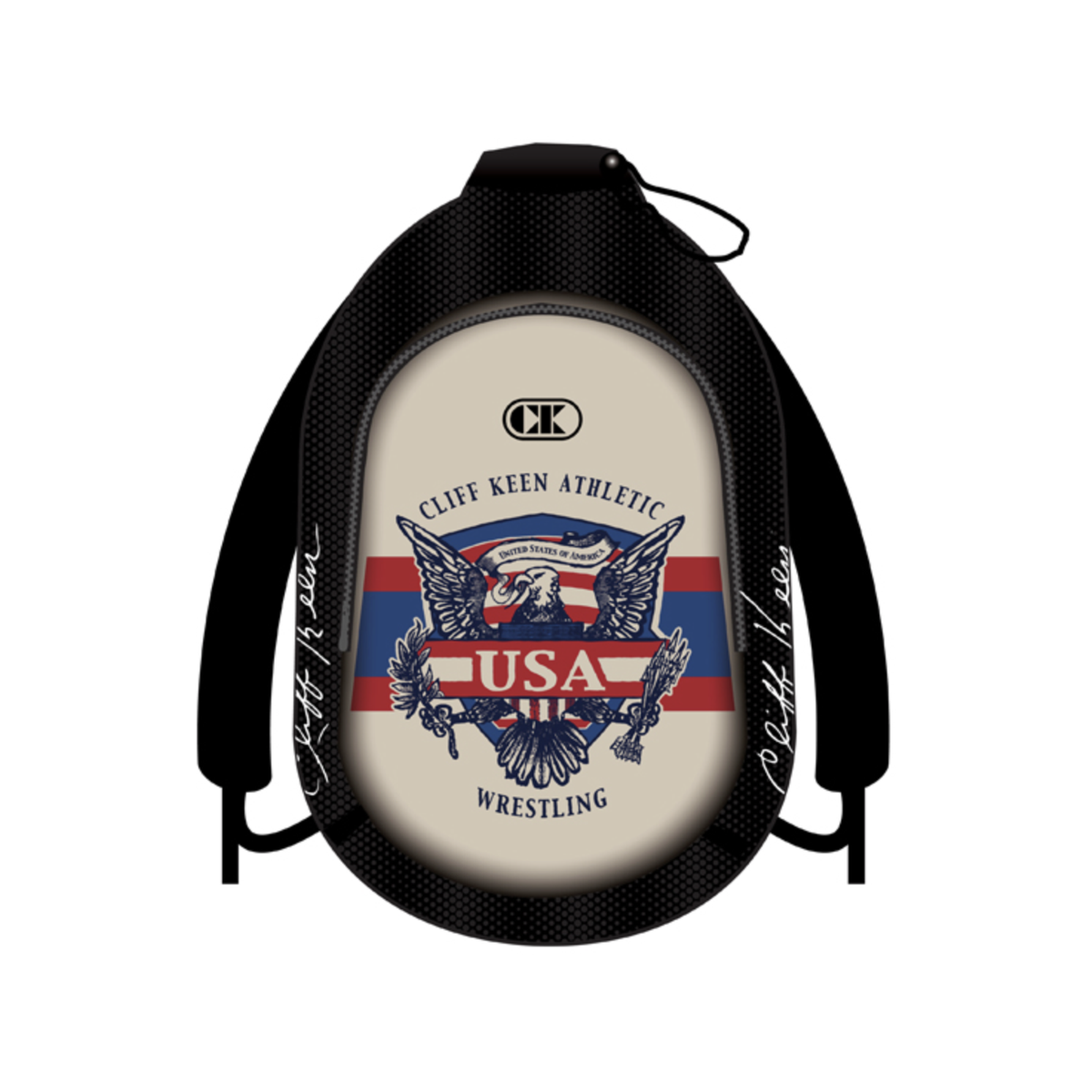 Cliff Keen MBPHSE Historic Eagle USA Mesh Wrestling Backpack in Default