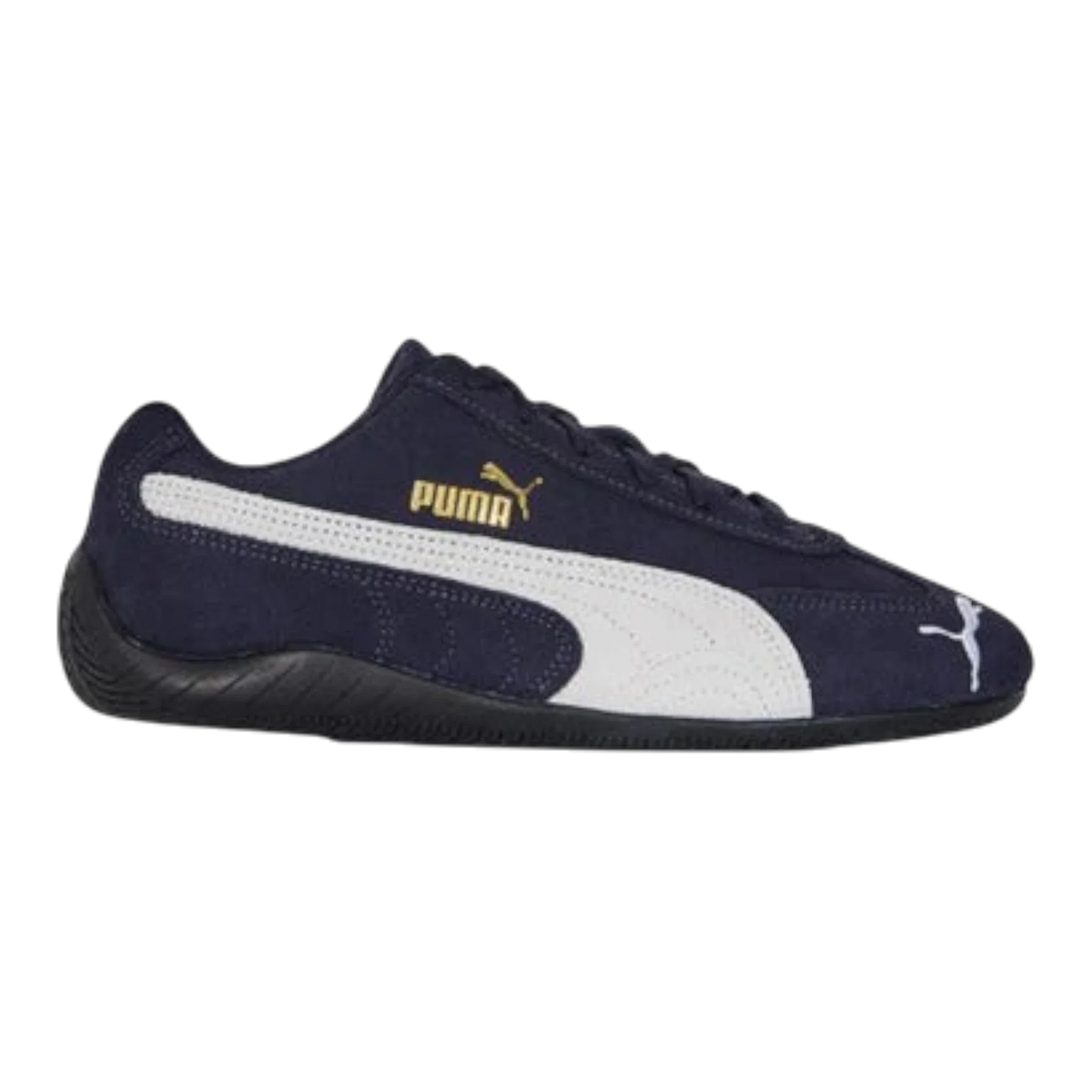 PUMA Speedcat OG Big Kids' (GS) Sneakers — Navy Suede Low-Top