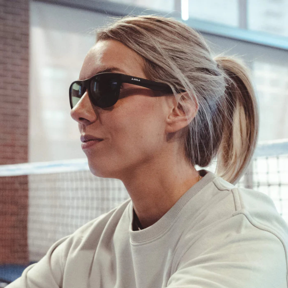 JOOLA RJX Lite Matte Black Eyewear Indoor