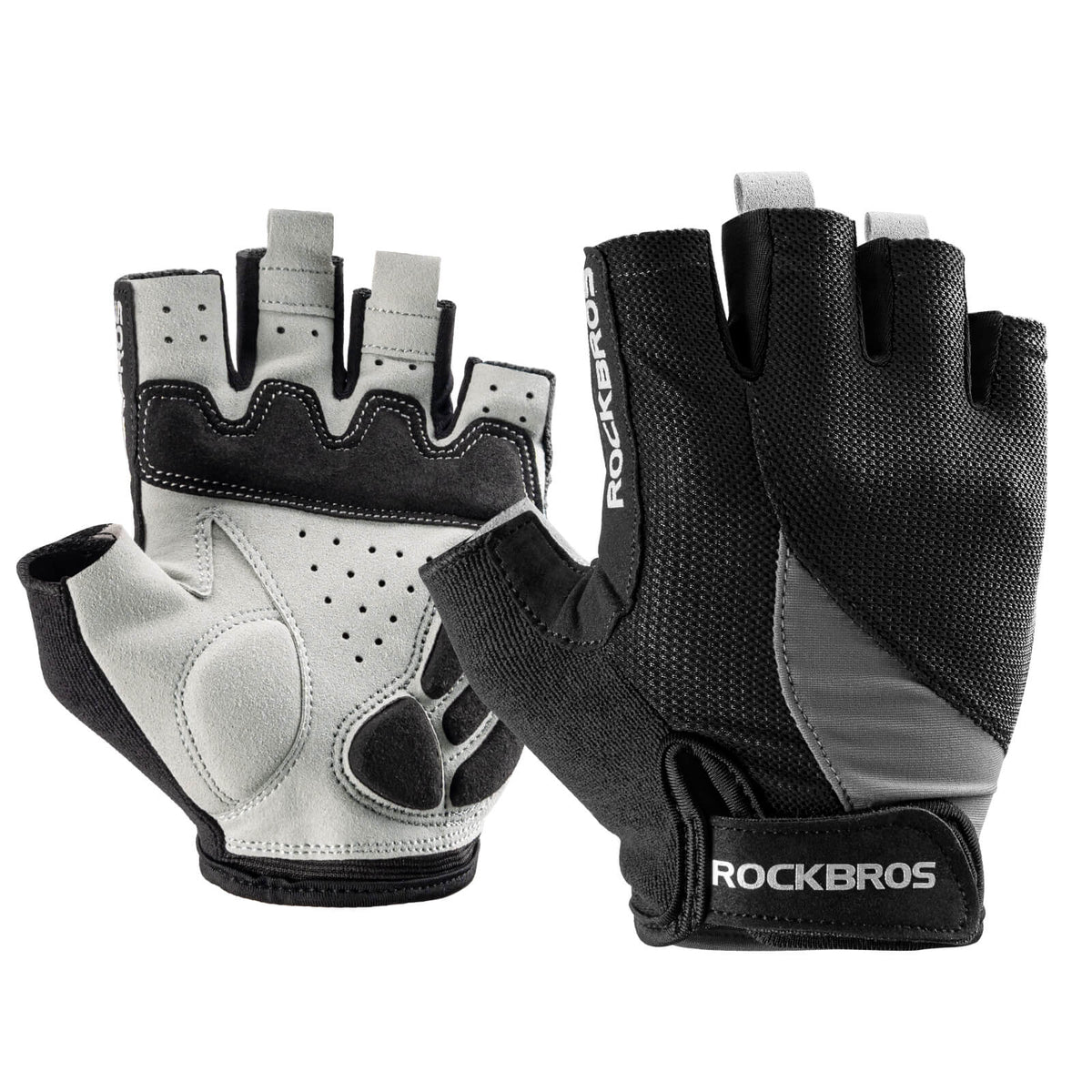 ROCKBROS Half-Finger Gel Padded Cycling Gloves Summer