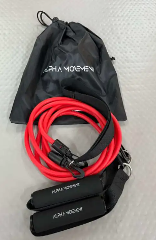Movement Alpha Dryland Resistance Bands in Red (30lbs) - Front View