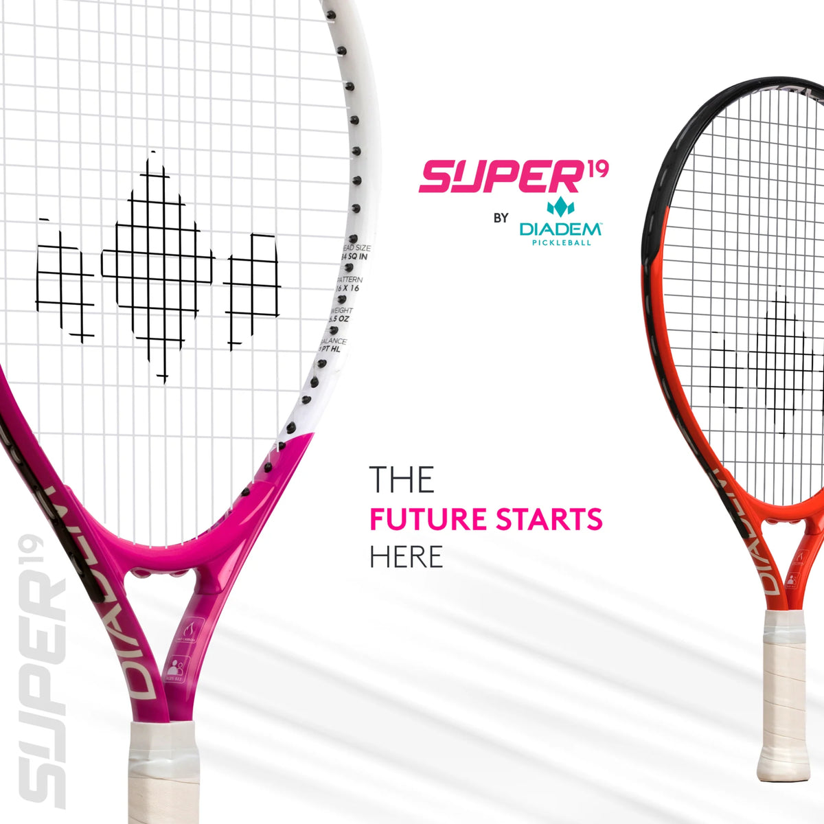 Diadem Super 19 Junior Tennis Racquets