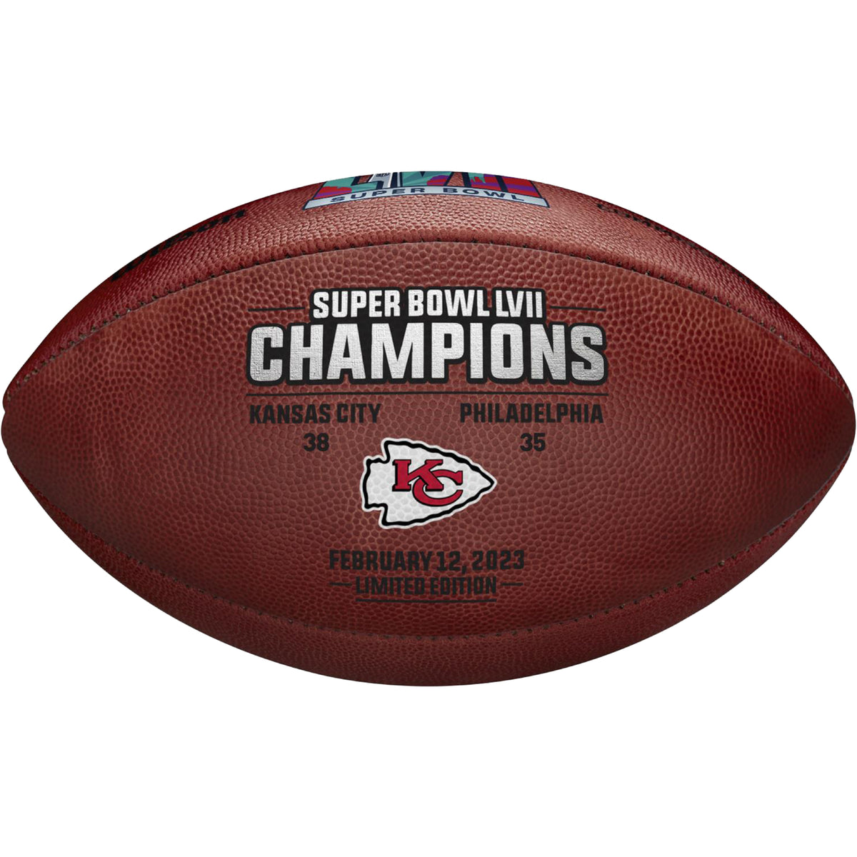 Superbowl 57 Official Chiefs Championship Football