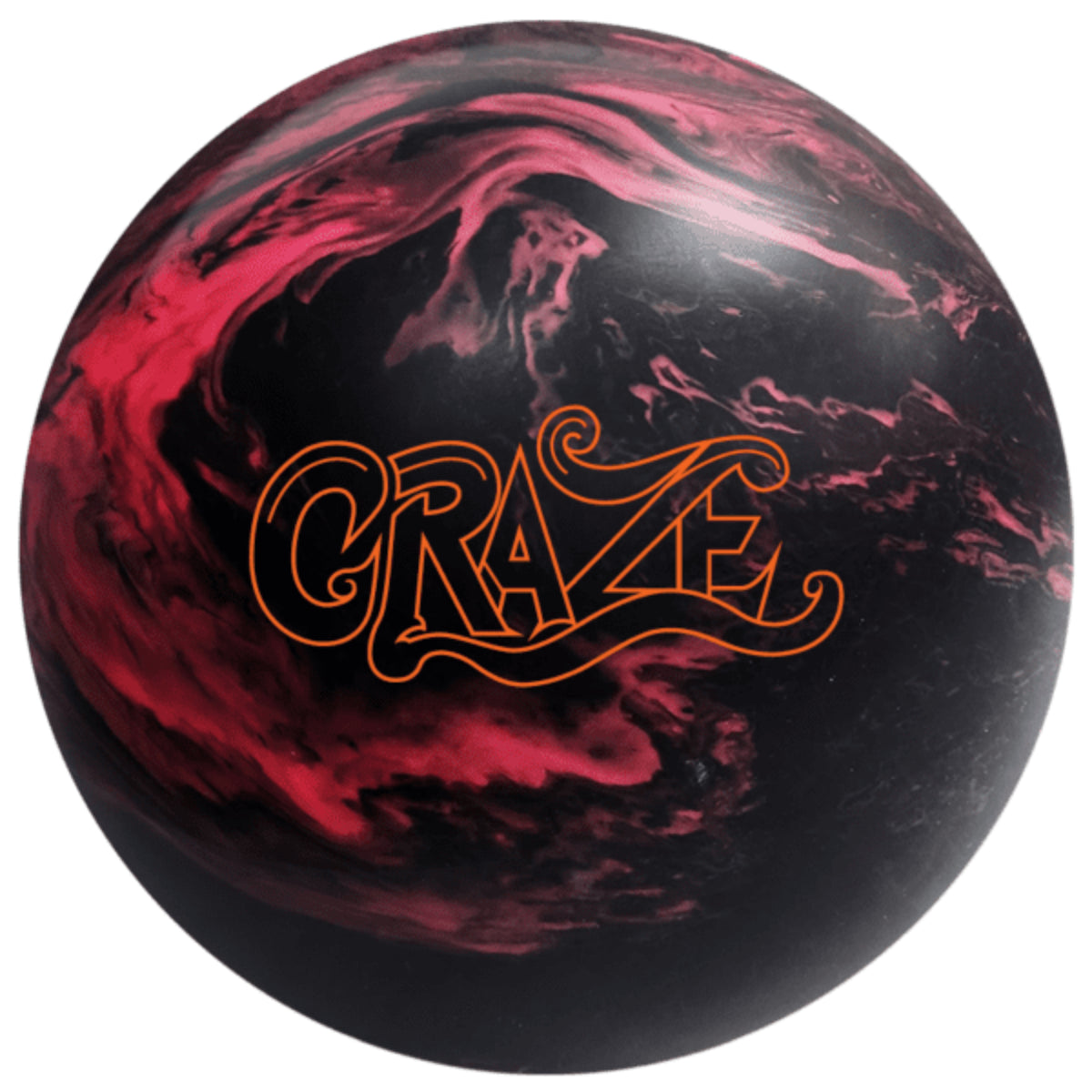 SWAG Craze Solid Bowling Ball - black pink - Great Call Athletics