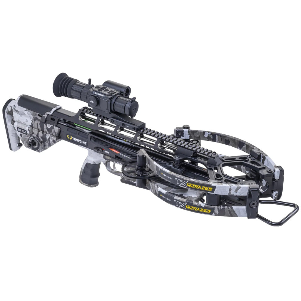 TenPoint TX Ultra 29.5 Vision Crossbow Package in Vektra Camo - Front View