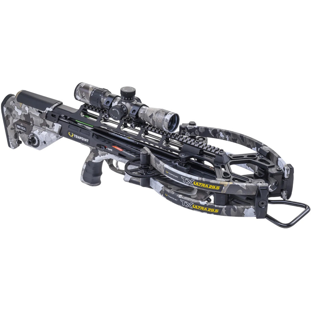 TenPoint TX Ultra 29.5 Crossbow Package in Vektra Camo - Front View