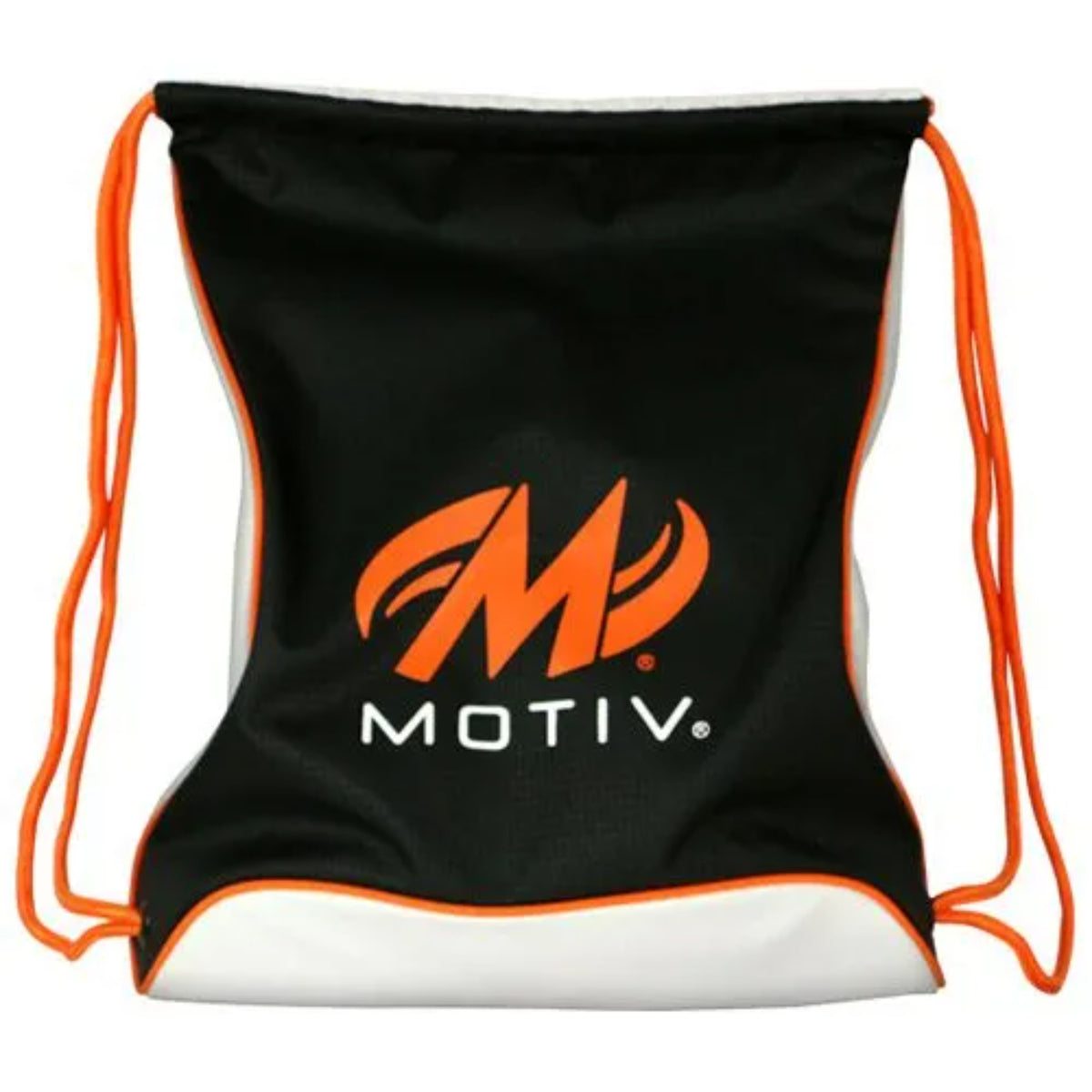 Motiv Agility Drawstring Black Orange Sackpack