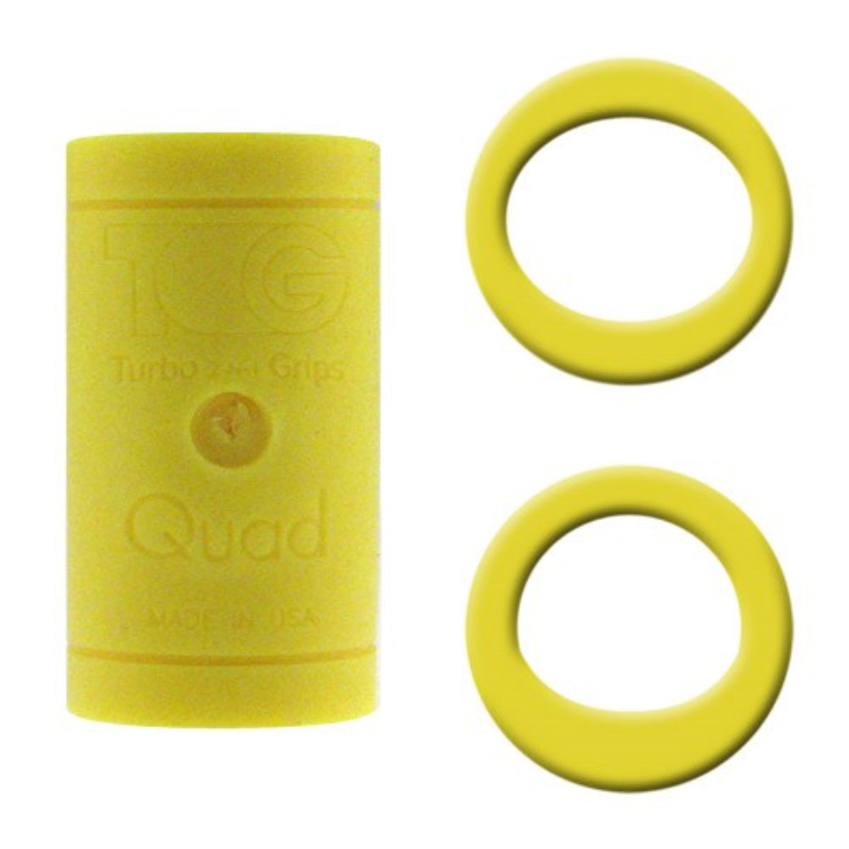 Turbo Quad Yellow Bowling Ball Finger Inserts