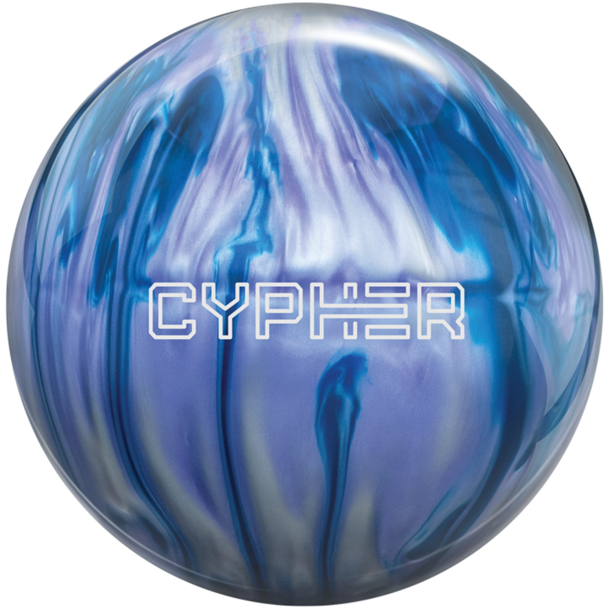 Track Cypher Pearl Blue Amethyst Silver Bowling Ball