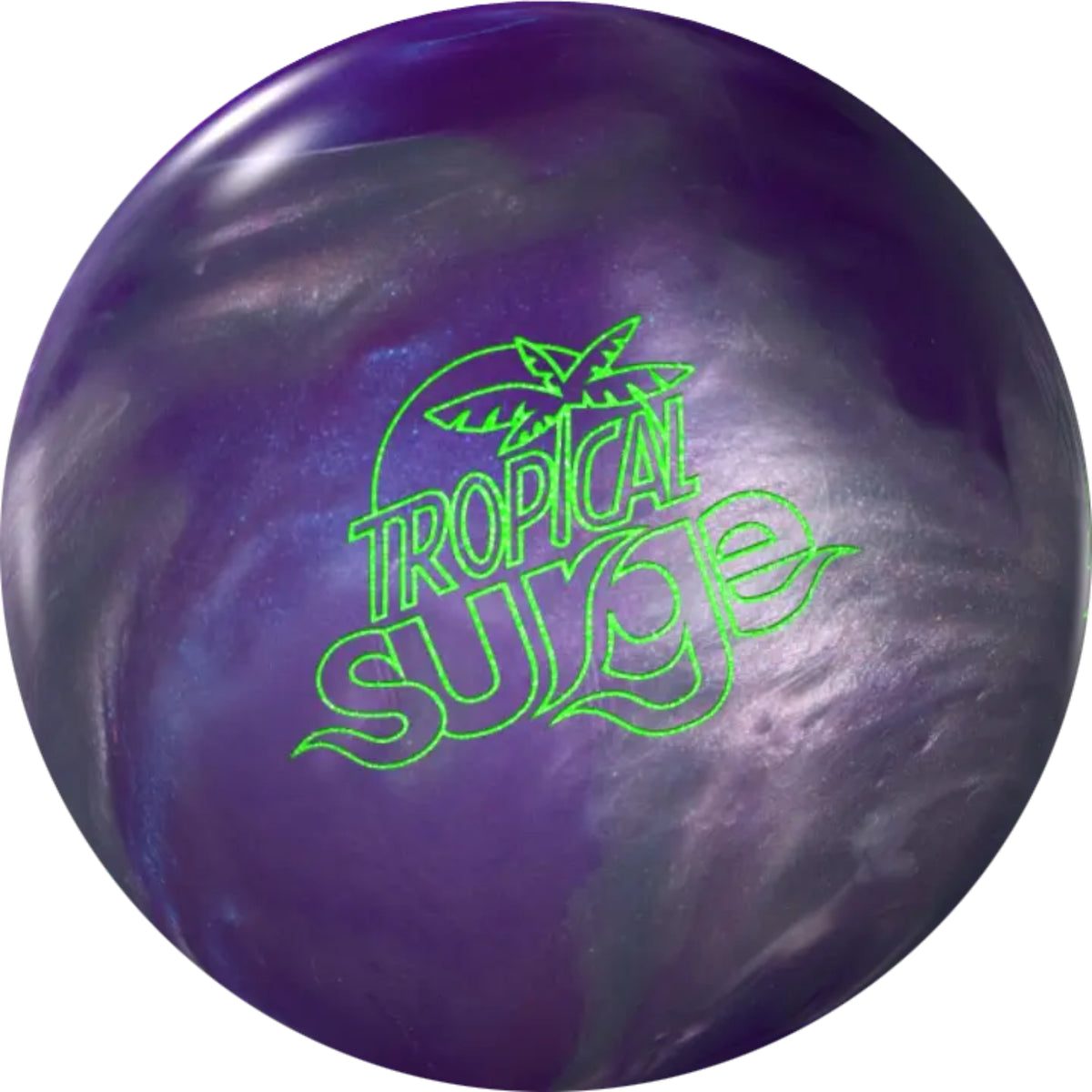 Storm Tropical Surge Silver Purple Bowling Ball