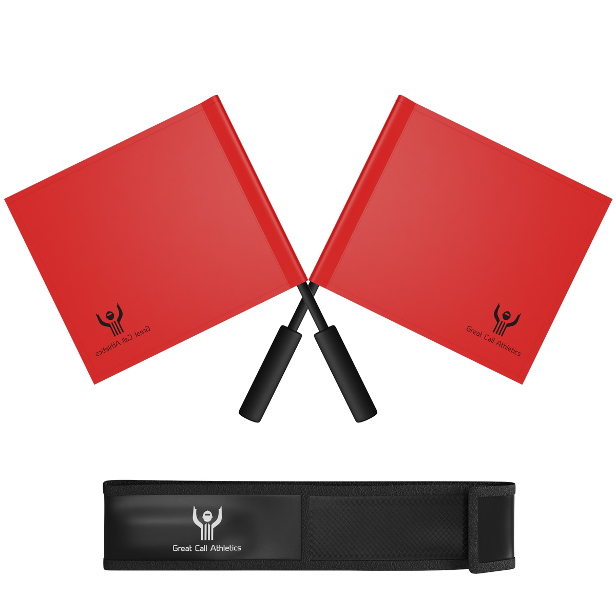 Great Call Athletics | Volleyball Pro Red Flag Set w/ Case