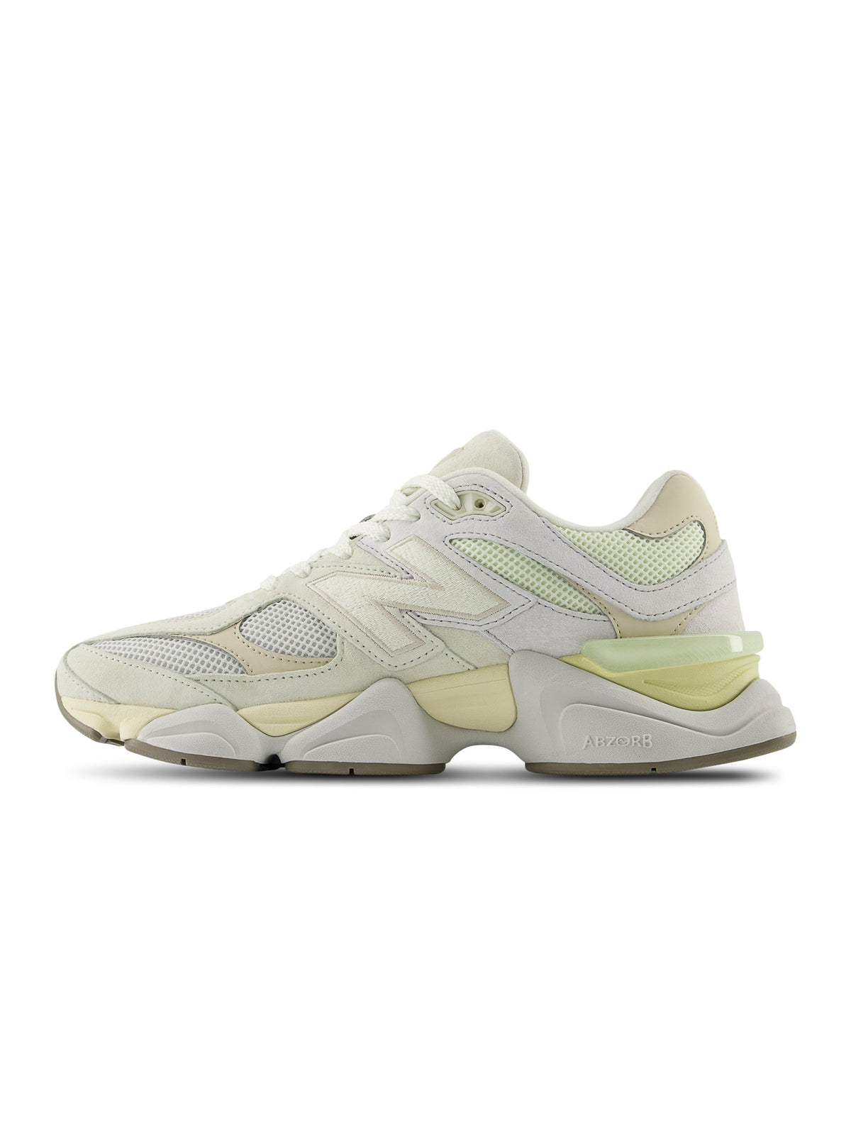 New Balance Mens 9060 Lifestyle Shoes - White/Yellow