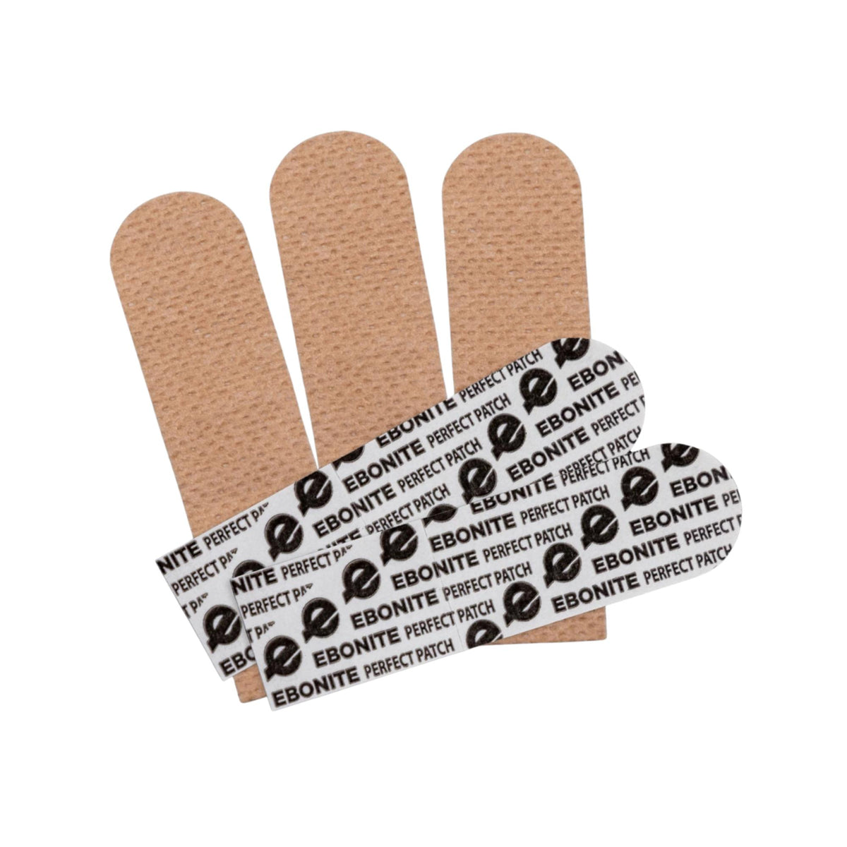 Set of adhesive patches designed for quick repairs, featuring a textured surface and peel-and-stick backing for easy application.