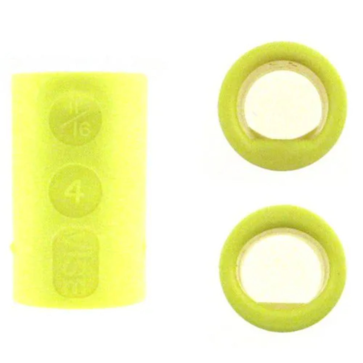 Vise Grip Power Lift & Oval P/O Neon Yellow Bowling Finger Grip Single