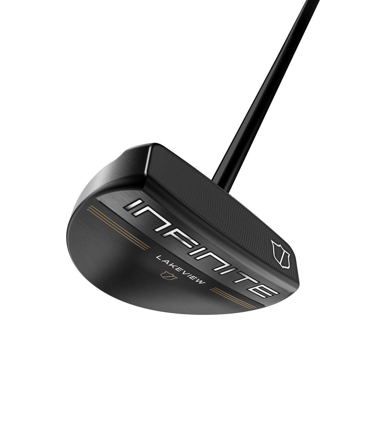 Wilson Infinite Zero Torque Lakeview Womens Half Moon Putter, Right Hand, 33 in in Black - main view
