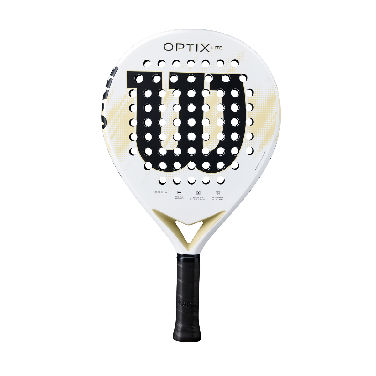 Wilson Optix V2 Lite Padel Racket, White - main view