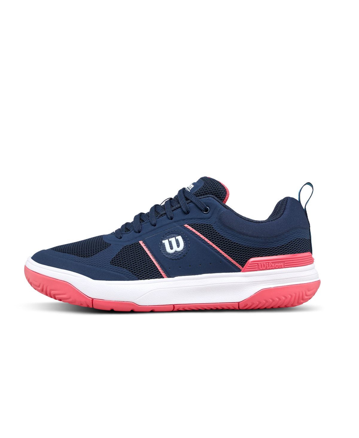 Wilson Pickle Pro Womens Pickleball Shoes, Navy Blazer/White/Dubarry - main view