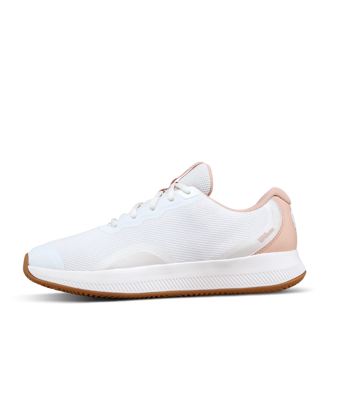 Wilson Intrigue Lite Womens Tennis Shoes, White/Cameo Rose/Gum - main view