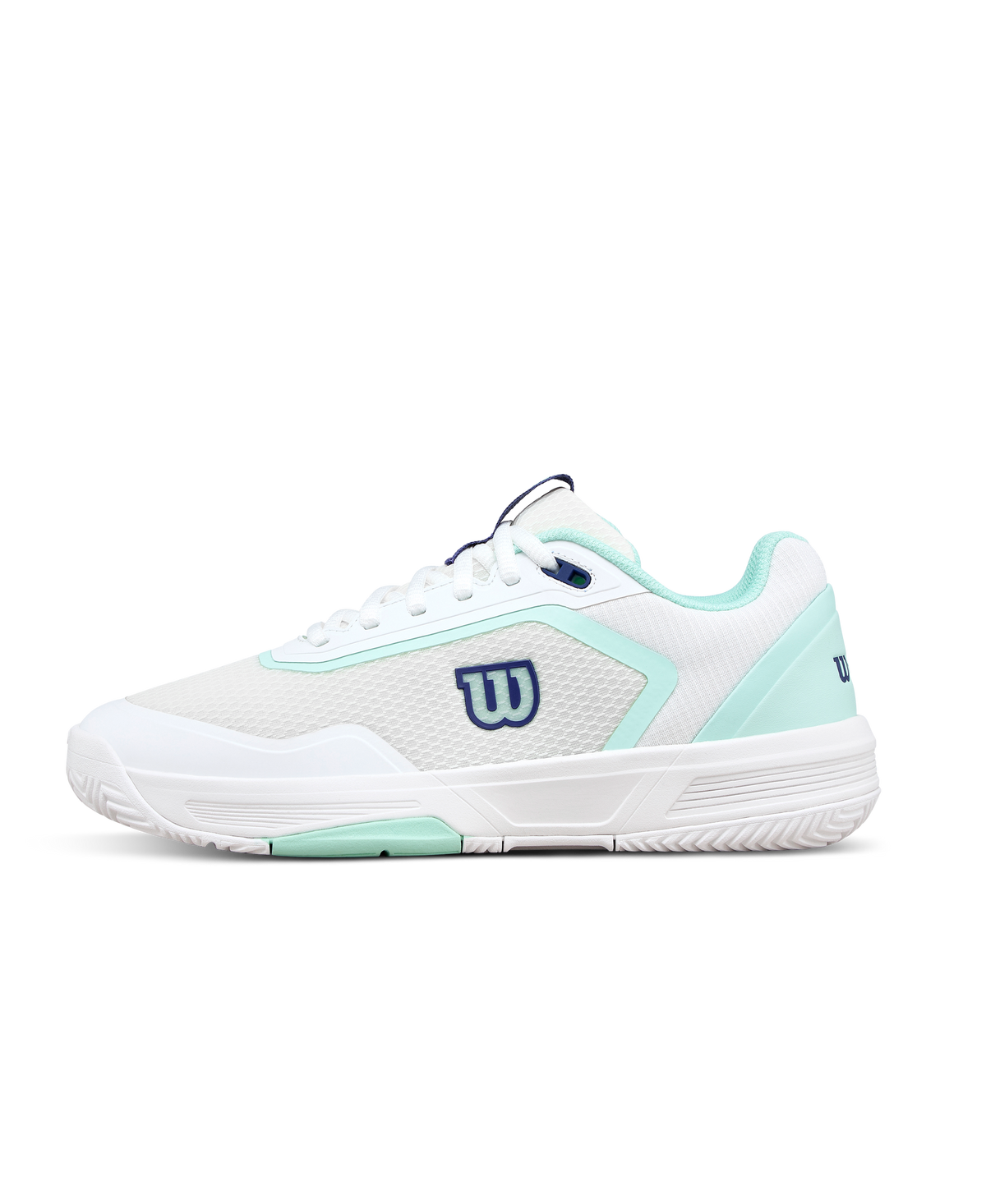 Wilson CourtGlide Womens Tennis Shoes, White/Bay/Skipper Blue - main view