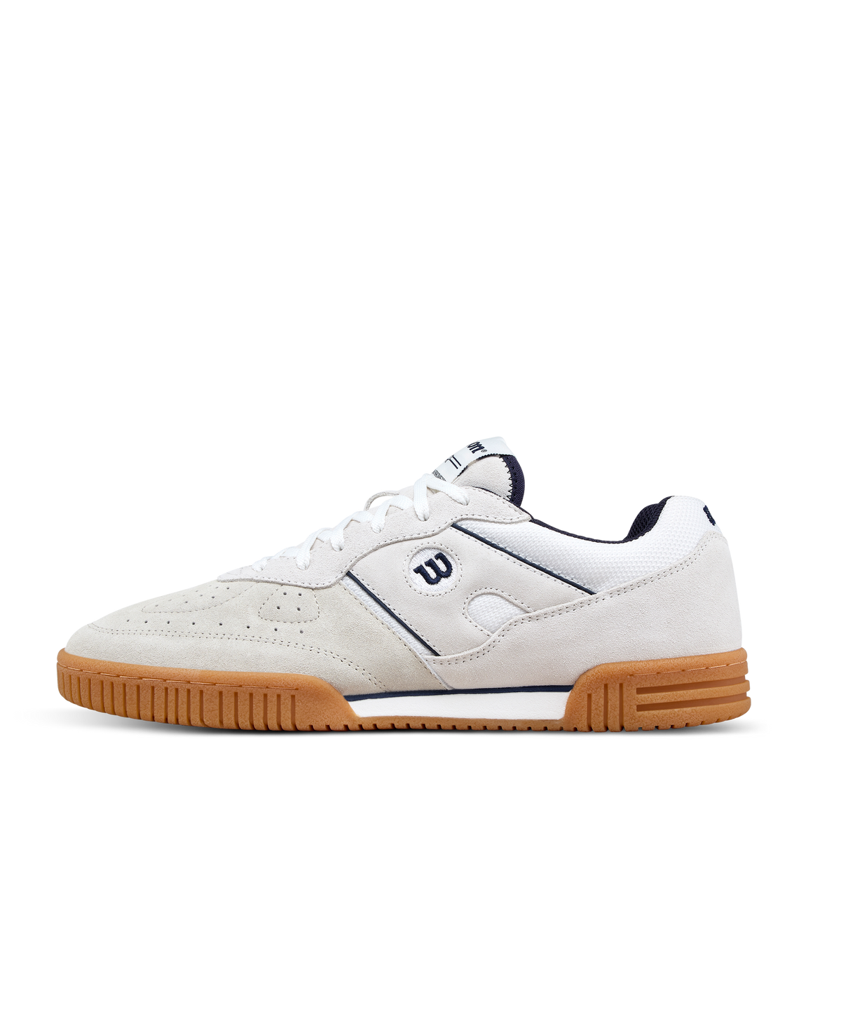 Wilson SBR Unisex Lifestyle Sneakers, Snow White/Navy Blazer/Gum - main view