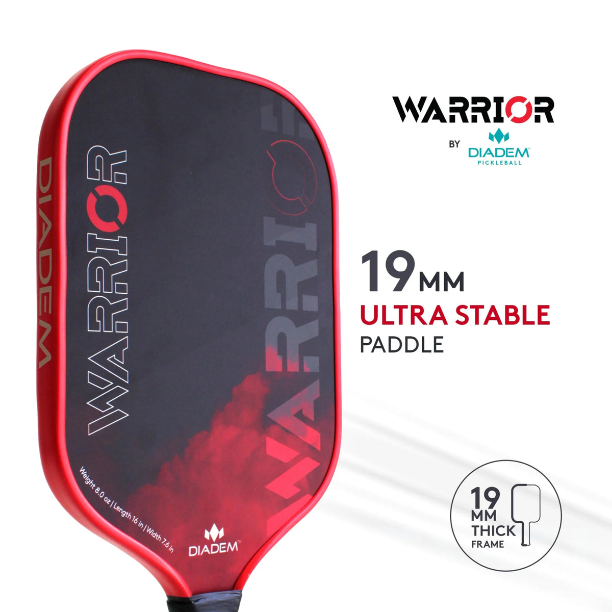 Diadem Warrior Classic v1 Pickleball Paddle