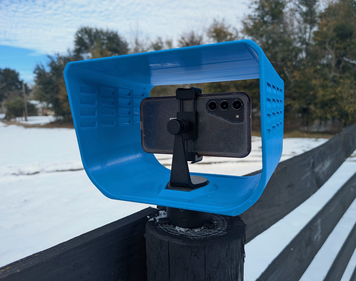 WeatherShade for Pivo™ | Phone and Pivo™ Tripod Cover Weather Cover for Outside Recording