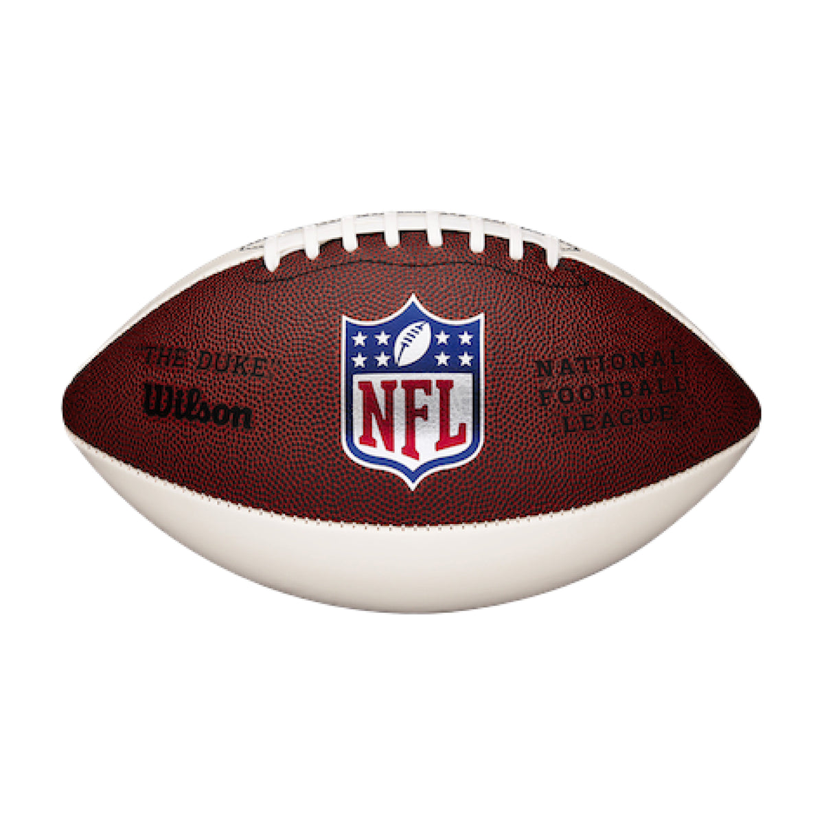 WILSON - F1691 NFL Autograph EDITION FOOTBALL ..(3 WHITE / 1 BROWN PANEL) MINI