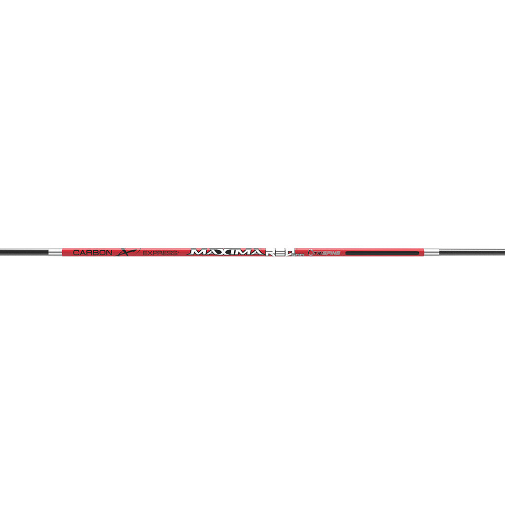 Carbon Express Maxima Red 5mm Shafts in 300 - Front View