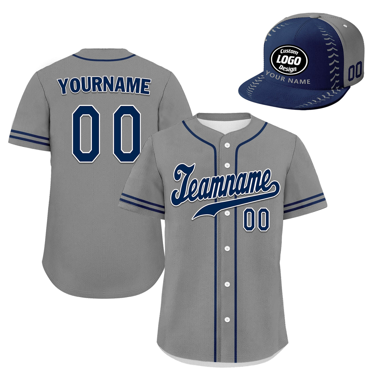 Custom Jersey and Hat Personalized Combo ZH-bd0b00ec-ac