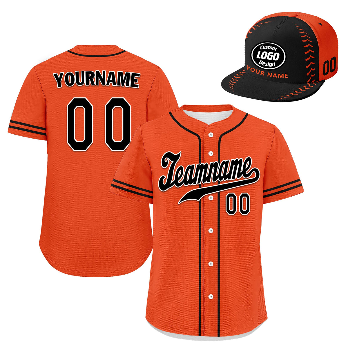 Custom Jersey and Hat Personalized Combo ZH-bd0b00ec-b0