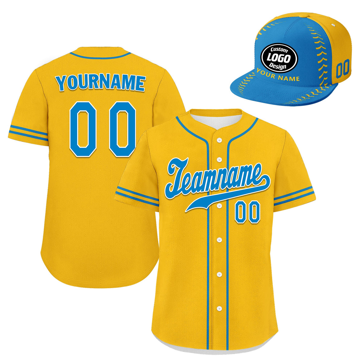 Custom Jersey and Hat Personalized Combo ZH-bd0b00ec-9
