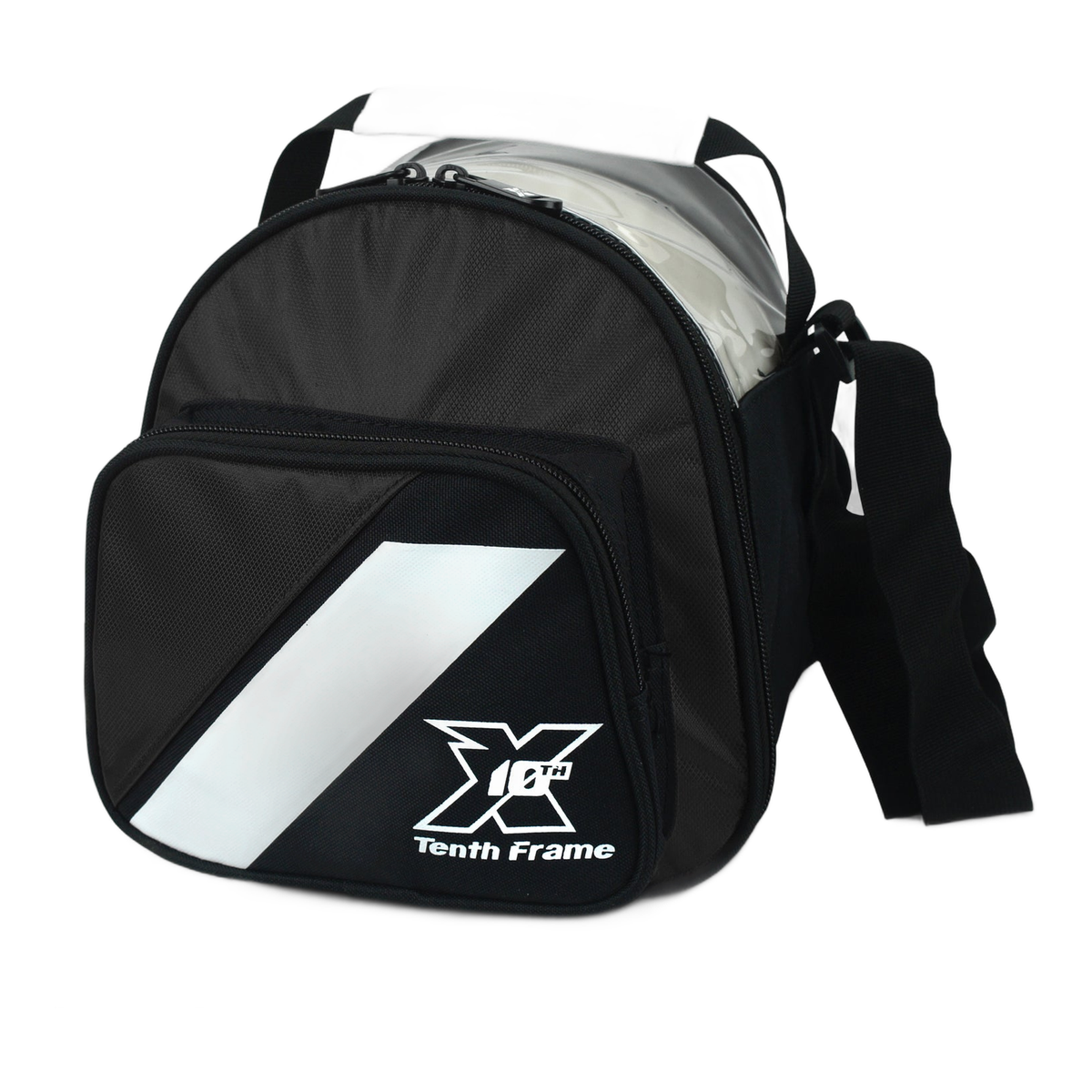 Tenth Frame Deluxe Add-On 1 Ball Bag in Black - primary view
