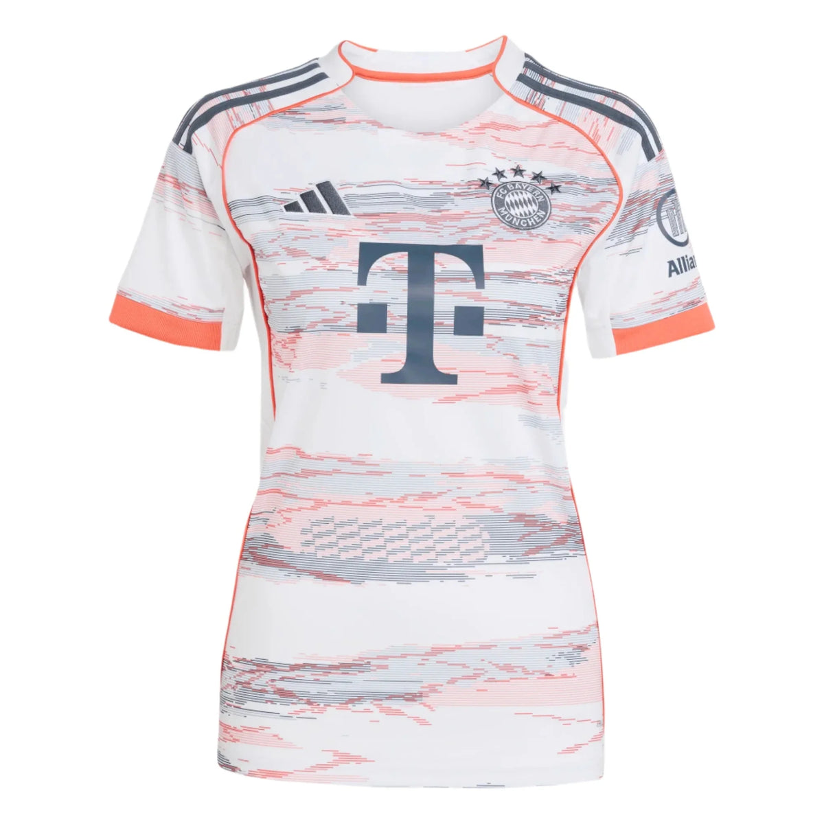 adidas 2025-26 Bayern Munich Women's Stadium Away Soccer Jersey
