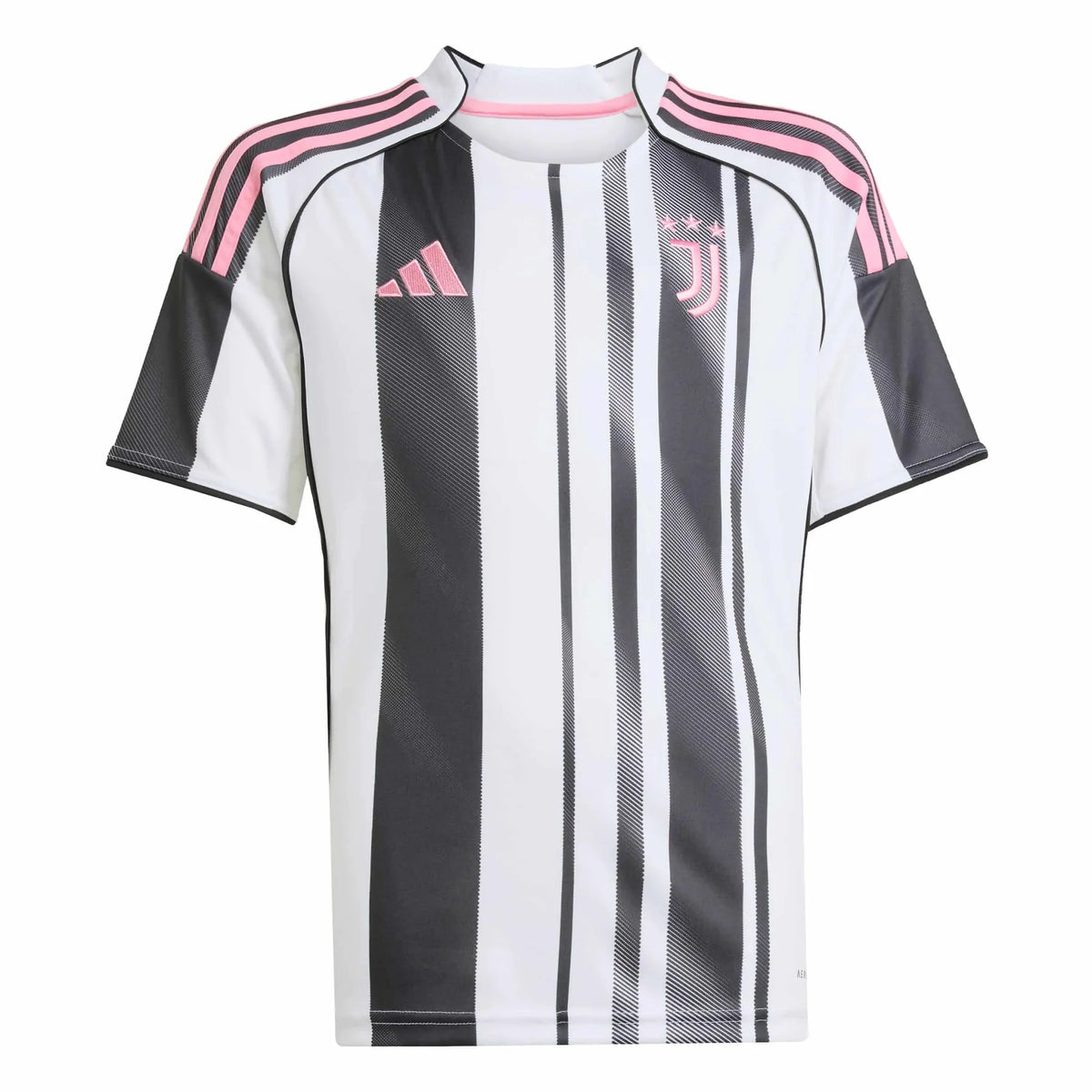 adidas 2025-26 Juventus Youth Stadium Home Soccer Jersey