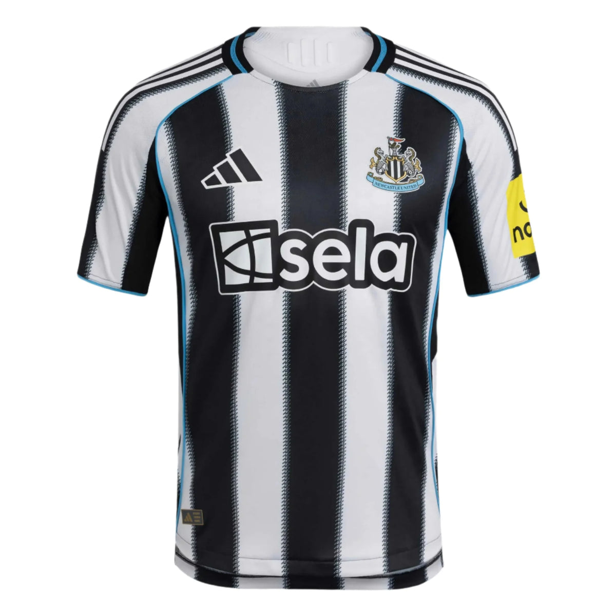 adidas 2025-26 Newcastle Men's Authentic Home Soccer Jersey