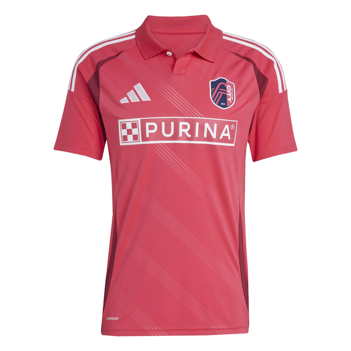 adidas 2025-26 St. Louis City Men's Stadium Home Soccer Jersey