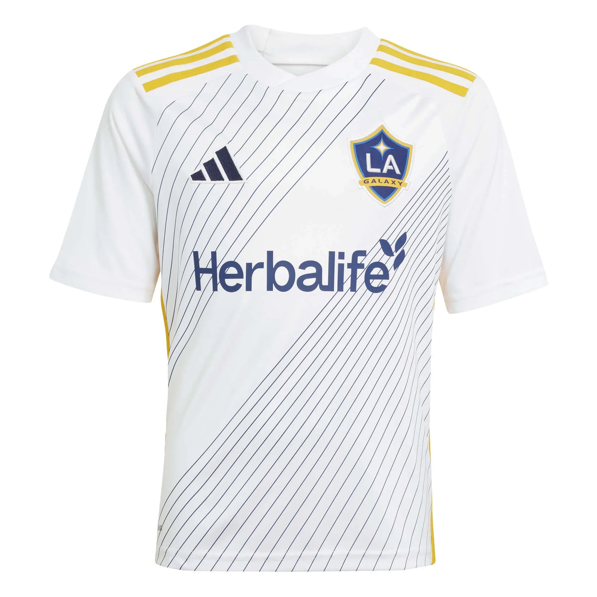 adidas 2025 LA Galaxy Youth Stadium Home Jersey