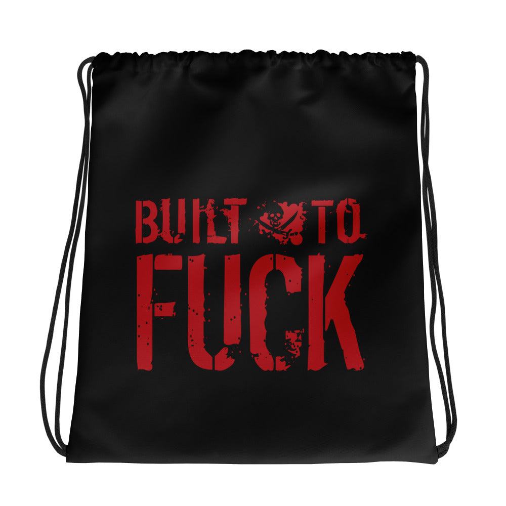 Built to F*%# Drawstring bag