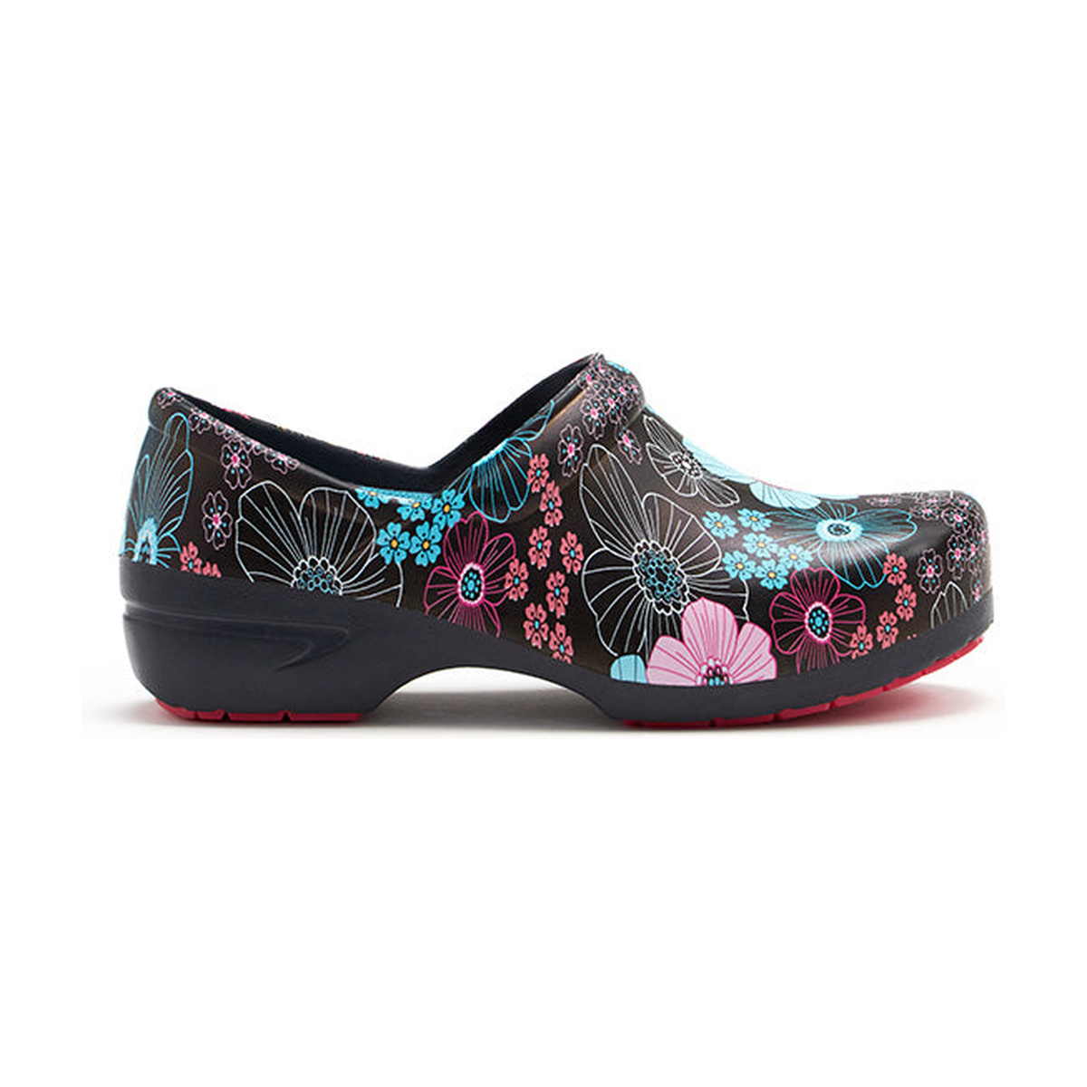 Anywear SR Angel Work Shoes - Pewter Stylish Garden - primary view