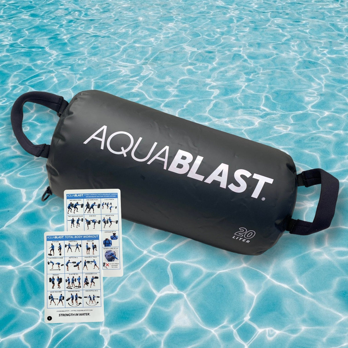 AquaBLAST 20 Liter V2 Pool Fitness Bag