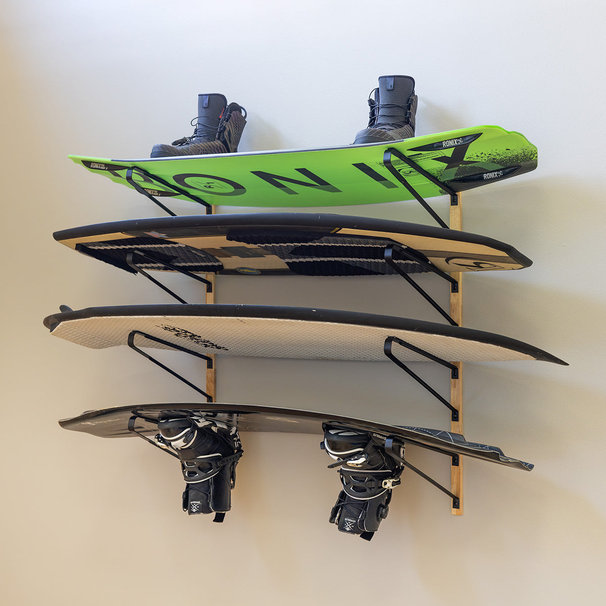 Avon Wakeboard Wall Mounted Rack | 4 Levels