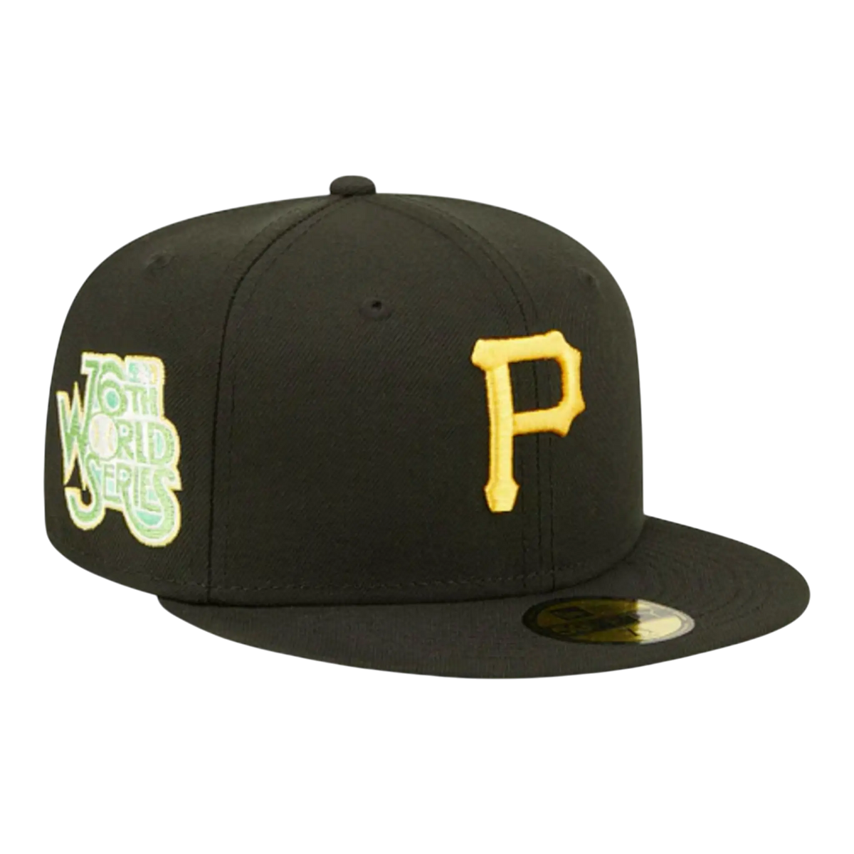 New Era 59FIFTY Pittsburgh Pirates Citrus Pop Men's Fitted Hat — Black/Green