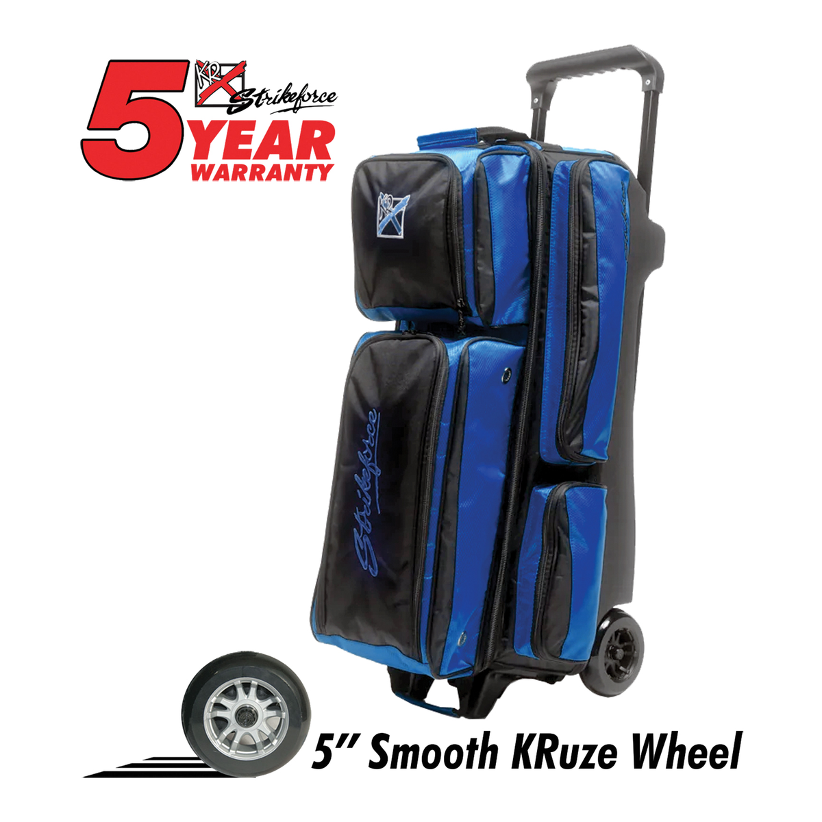 KR Strikeforce Konvoy Triple Roller Bowling Bag - product view 1