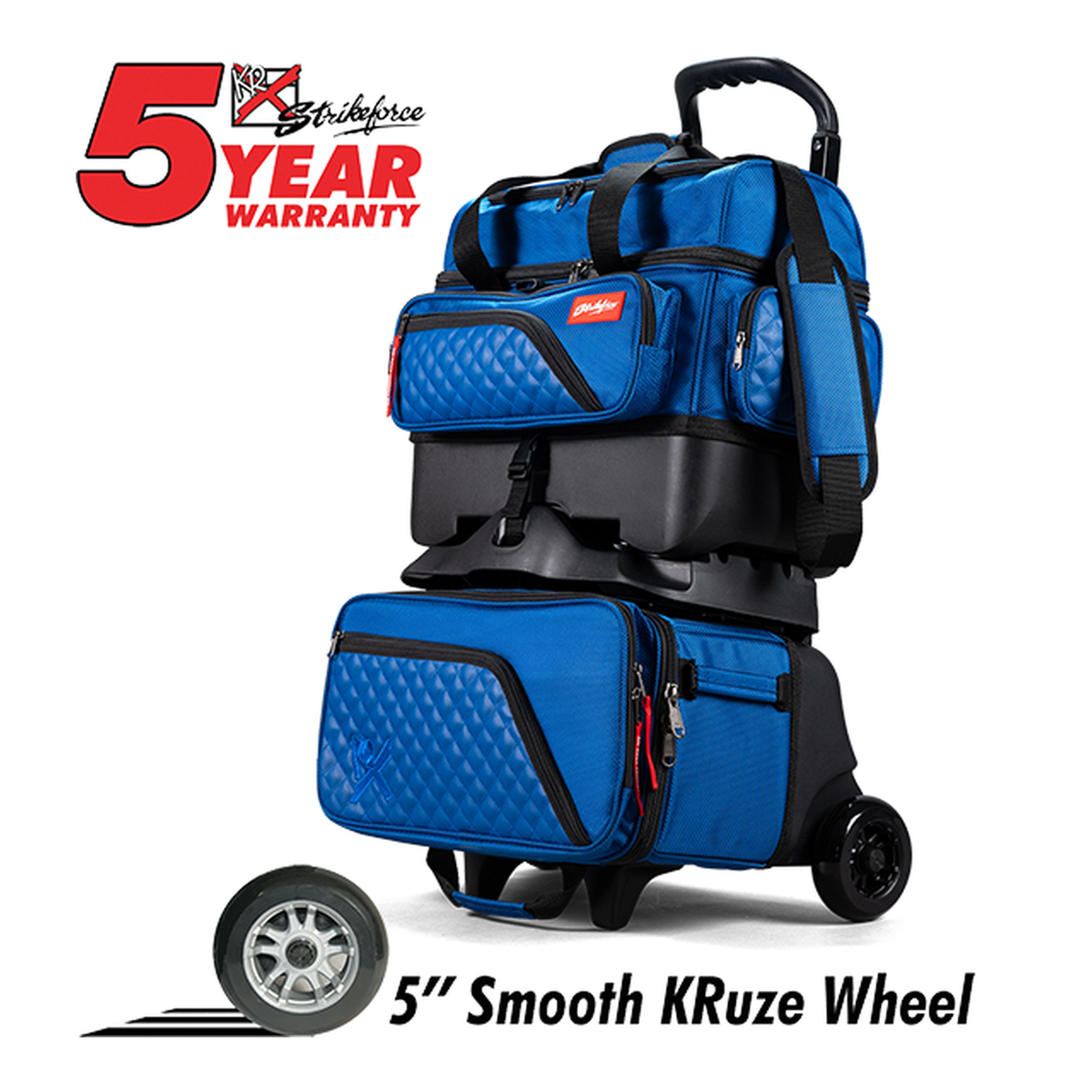 KR Strikeforce Diamond Four Ball Roller Bowling Bag - product view 1