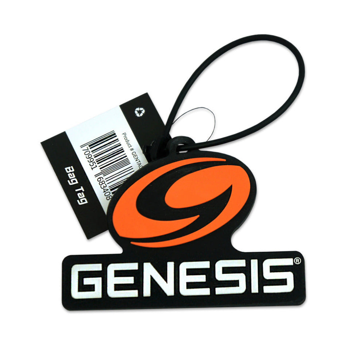 Genesis Bag Tag in Black - primary view