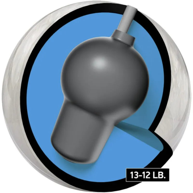 Brunswick Ivory Rhino Pro PRE-DRILLED Bowling Ball